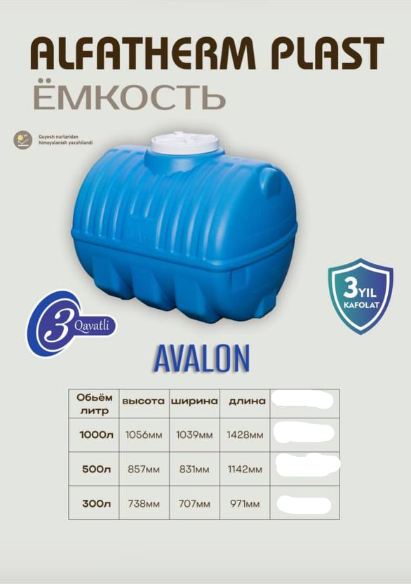 Bak AVALON Alfaterm plast