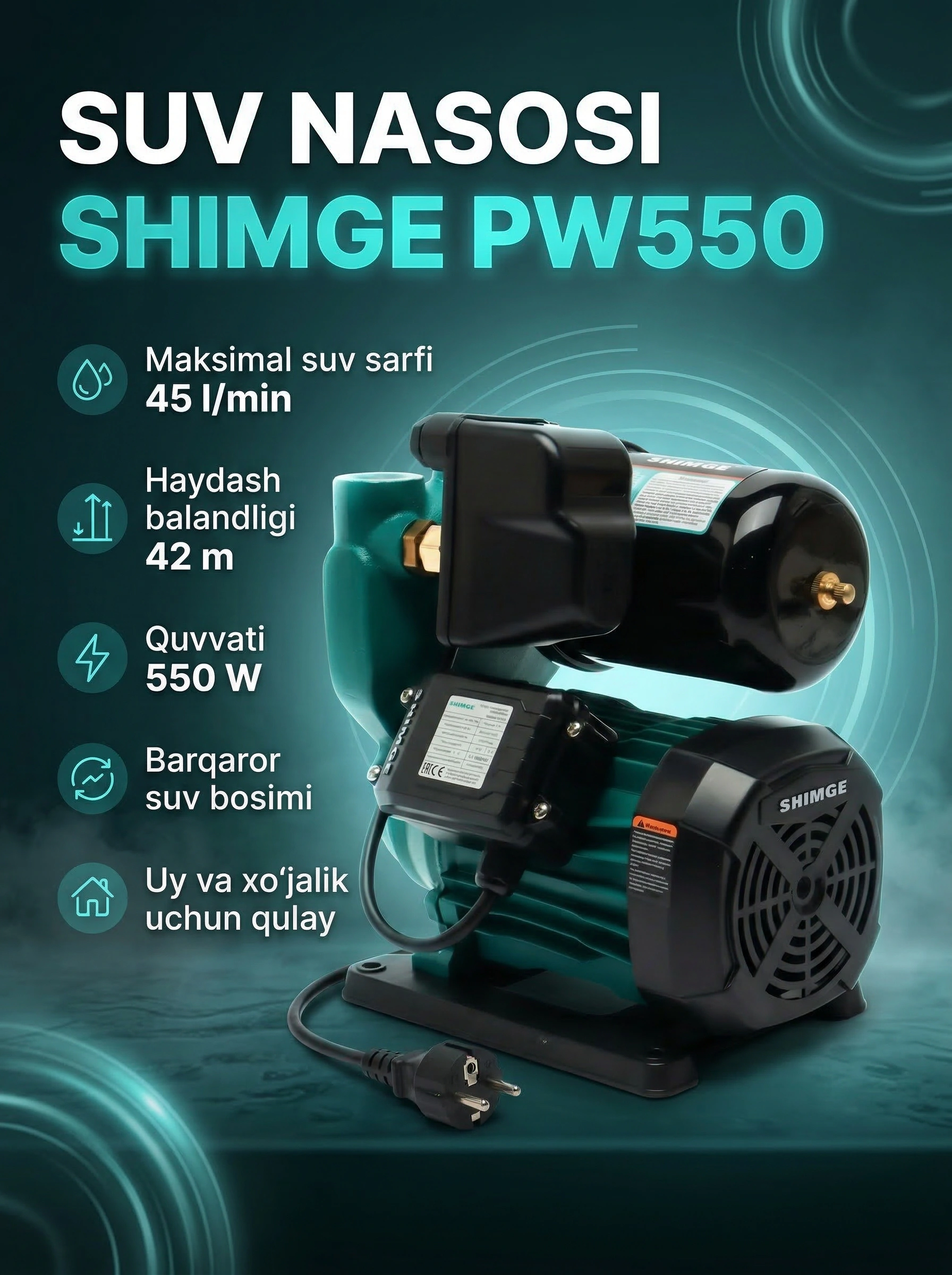 Shimge Suv nasoslari